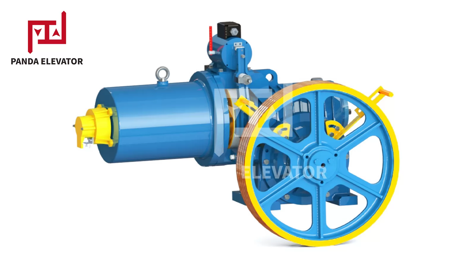 Geared Elevator Traction Machine YJ150