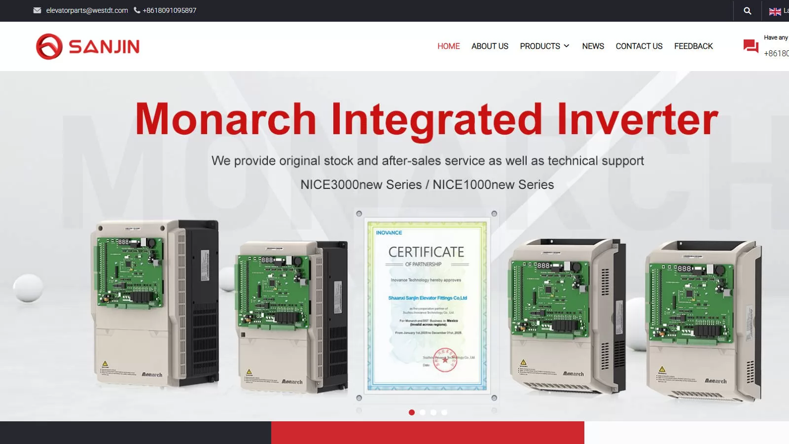 Sanjin Elevator Parts Co. Ltd.