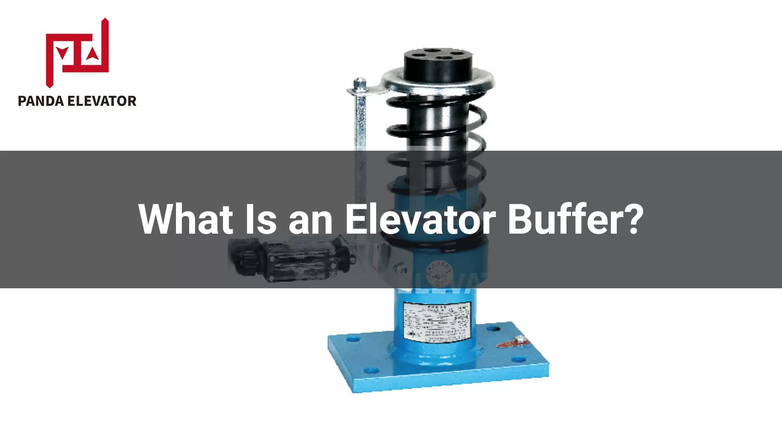 What Is an Elevator Buffer? - Panda Elevator