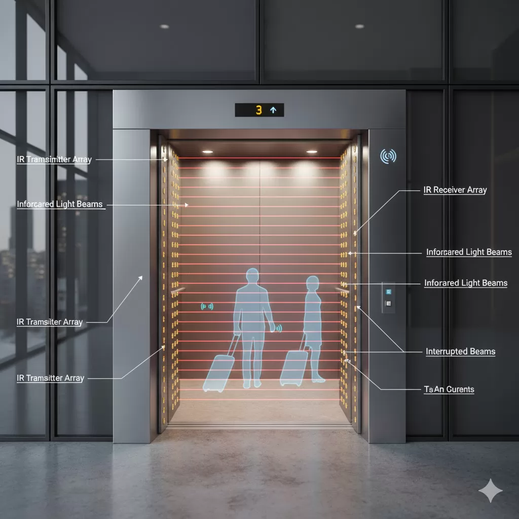 How Does an Elevator Light Curtain Work?