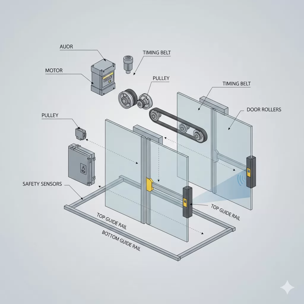 Main Components of an Elevator Door Operator