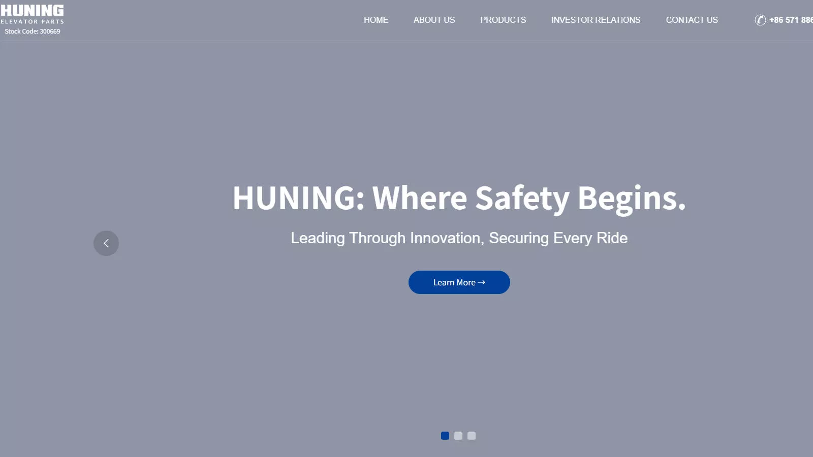 HUNING elevator safety components manufacturer